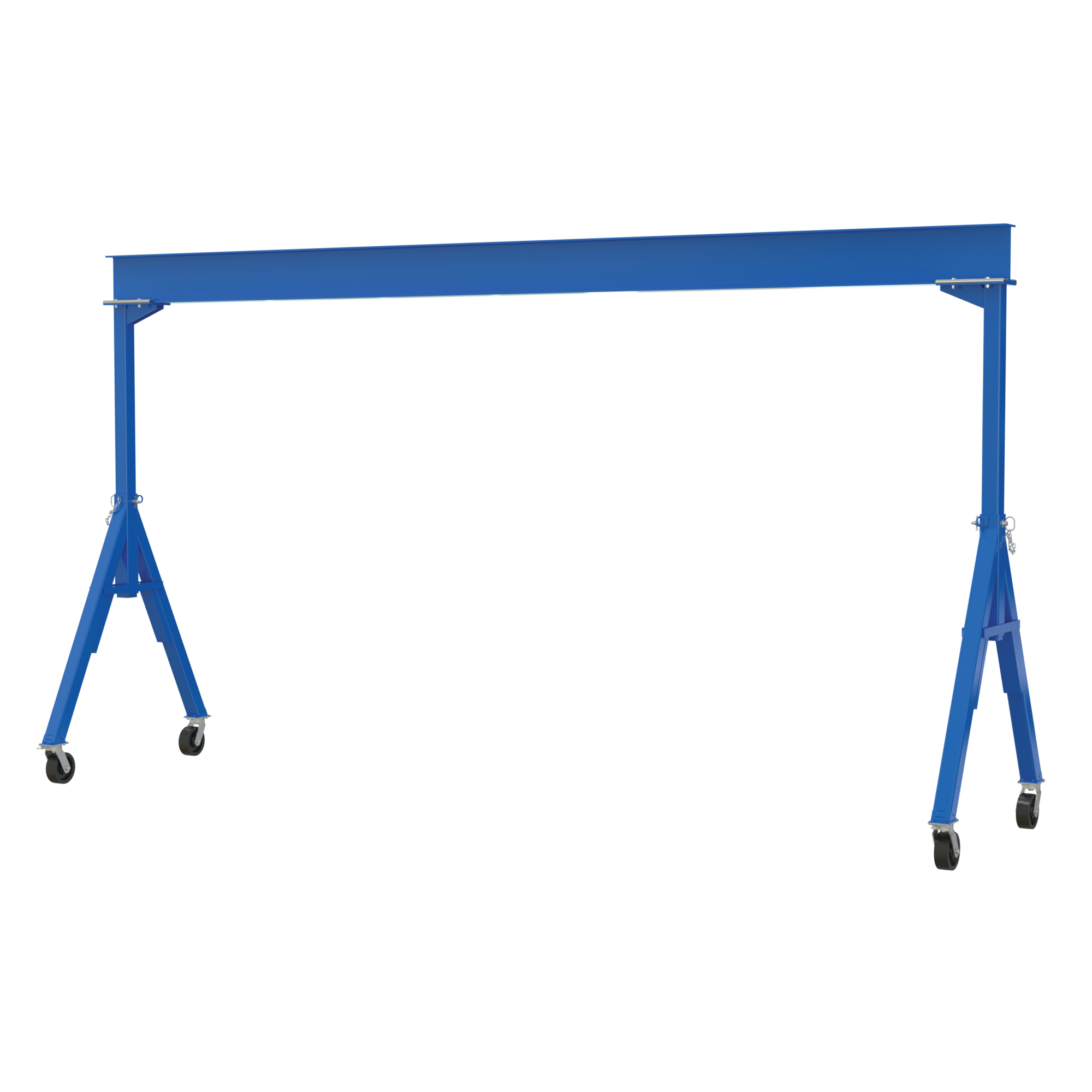 Vestil Steel Fixed Gantry Crane - 6000-Lb. Capacity, Phenolic Casters, Model# FHS-6-20